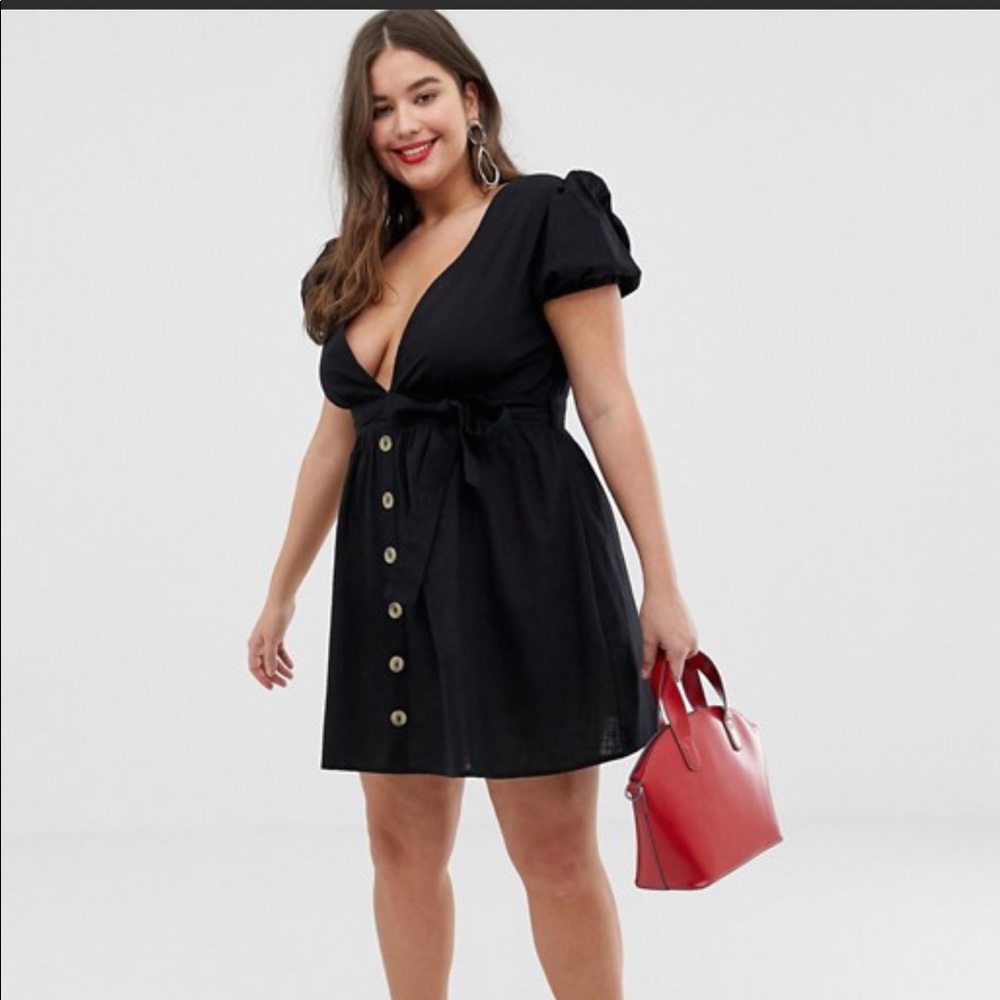 Asos plus mini dress